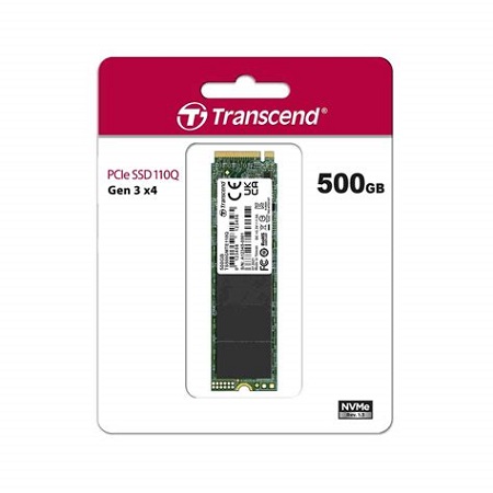 SSD 500GB Transcend SSD110Q M.2 PCIe